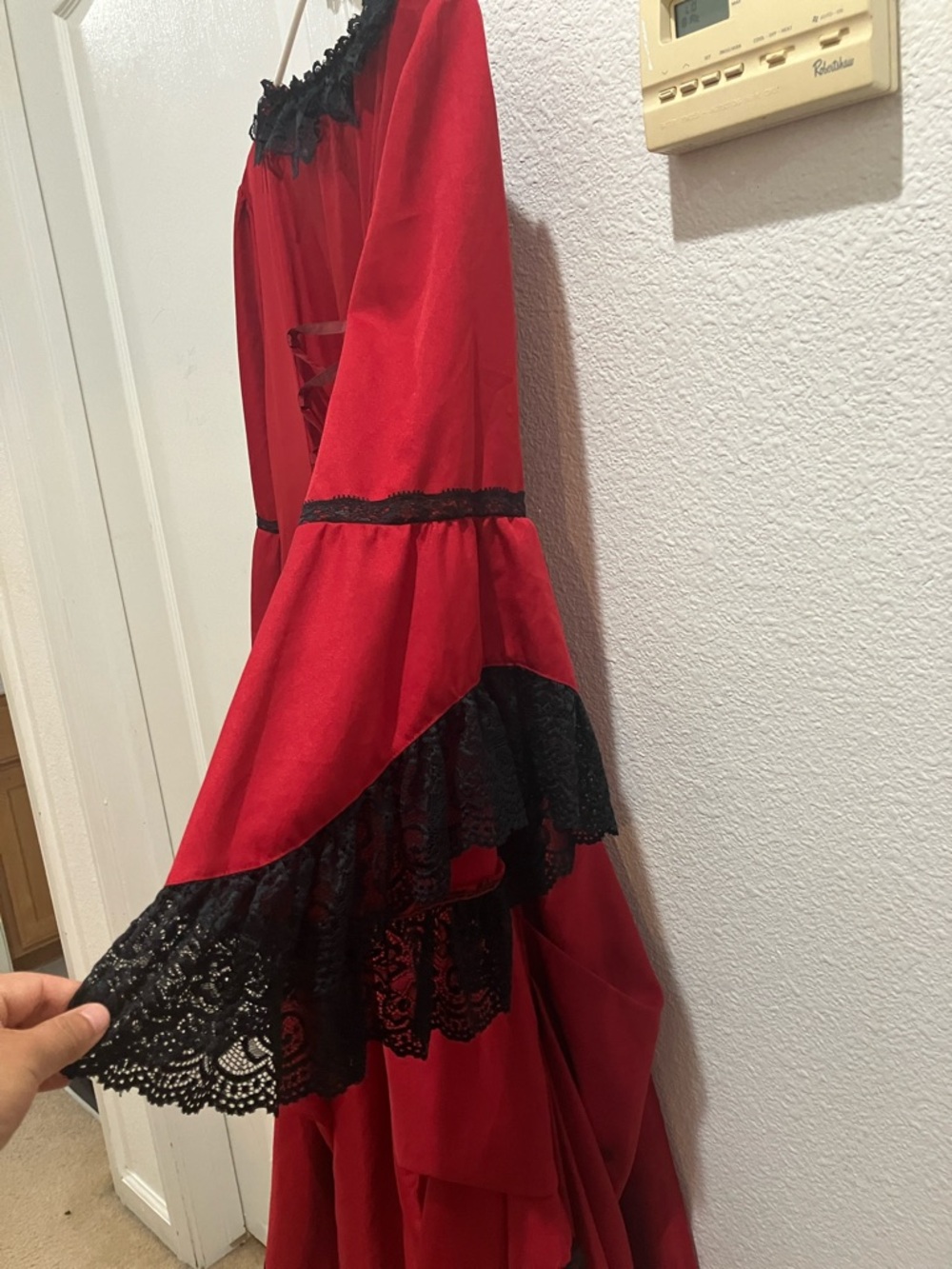 Womens Lace Marie Antoinette Ball Gown Dress Victorian Costume Dress Size XL - Picture 6 of 13